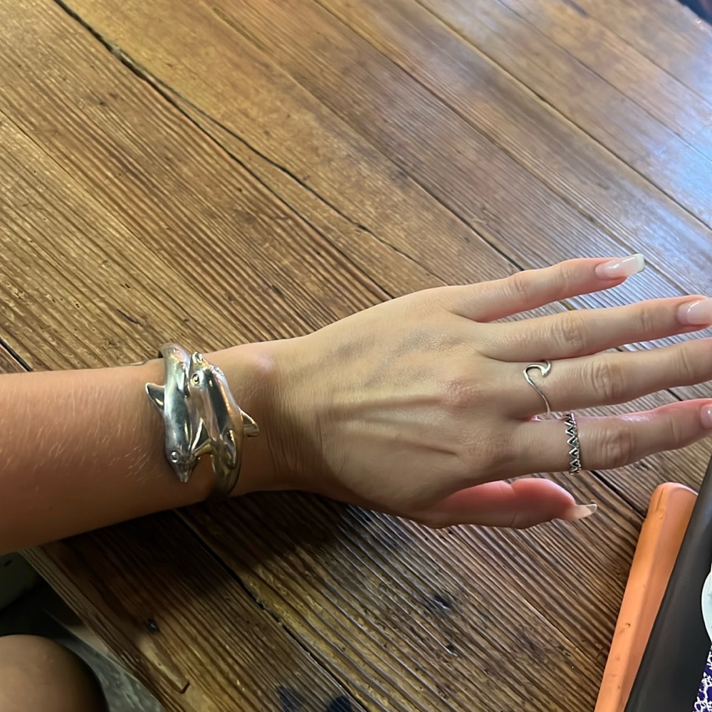 dolphin cuff bracelet